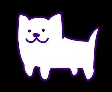 CountWolfy giphyupload undertale toby fox anoying dog GIF