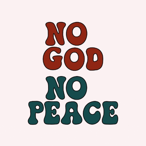 BeelissaDesigns retro peace jesus god GIF