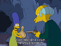 Angry Season 17 GIF by The Simpsons
