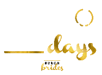 Wedding Gold Sticker by Burgh Brides