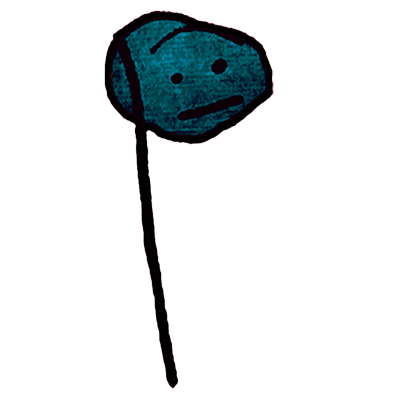 VanGoose weird stick figure parallel universe post-truth Sticker