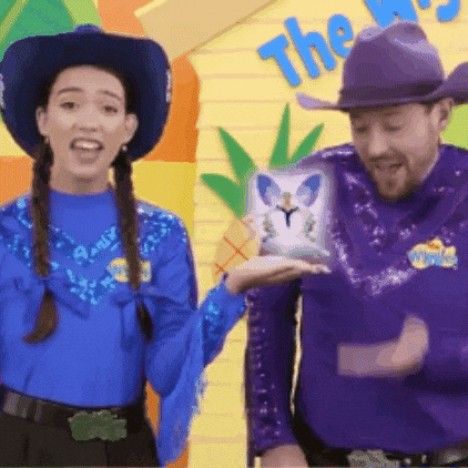 Butterfly Love GIF by The Wiggles
