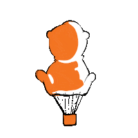 Hot Air Balloon Sticker by Tiny Rebel Brewery