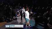 turn around running GIF by NBA