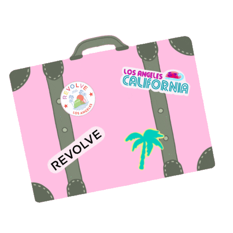 pink travel Sticker by revolve