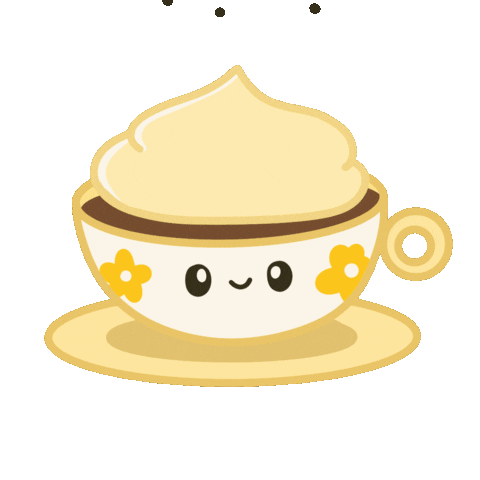 Whipped Cream Illustration Sticker by Demic