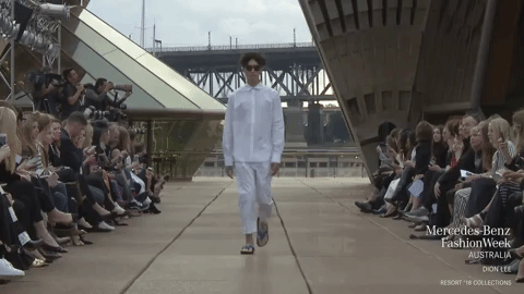 mbfwa 2017 dion lee GIF by Mercedes-Benz Fashion Week Australia