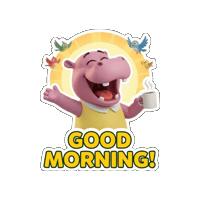 Happy Good Morning Sticker