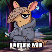 Night Forest GIF by Chillo Dillo