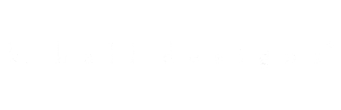 Logo Typography Sticker by K. Hall Studio