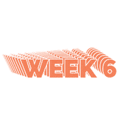 Week6 Sticker by Stef Moss