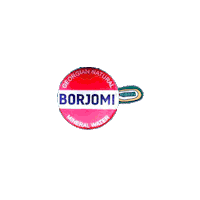 mineral water summer Sticker by Borjomi