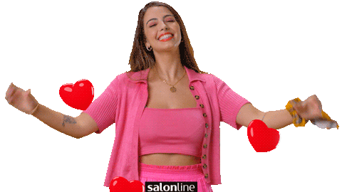 Heart Love Sticker by Salon Line