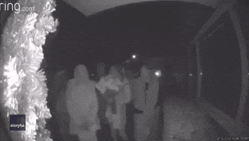 Doorbell Camera Captures Group Surprising Grieving Friend at Home