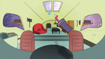 Donut Floating GIF by Noise Nest Network