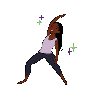 Yoga Sticker by andythestreet