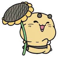 bumble bee love Sticker by Aminal Stickers