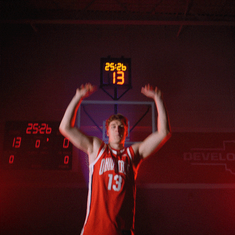 Basketball Dunk GIF by Ohio State Athletics