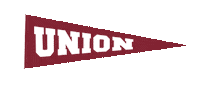 Pennant Union Athletics Sticker by Union College