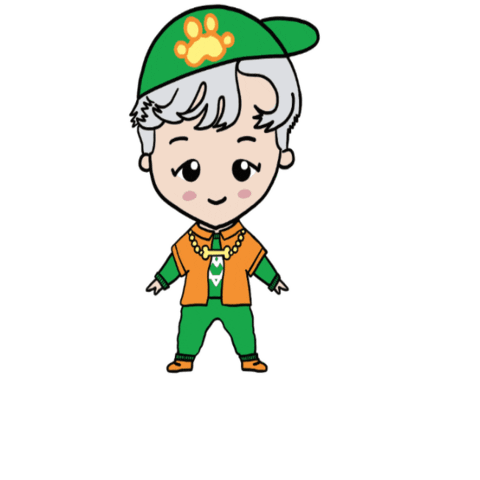 Chibi Astro Sticker