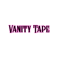 Tape Vanity Sticker by Dot Cromwell