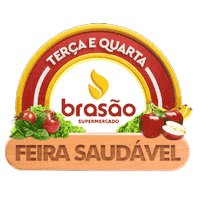 brasaosupermercado brasãoxanxerê feirasaudável Sticker