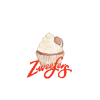 Zweefers coffee cake breakfast dinner Sticker