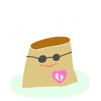 Pudding ぷりん Sticker