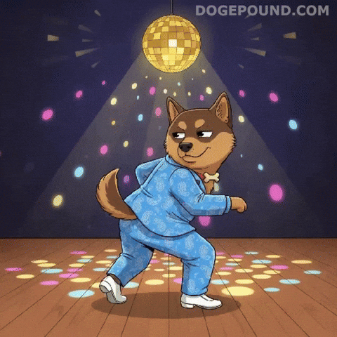 Happy Dance Floor GIF by Doge Pound