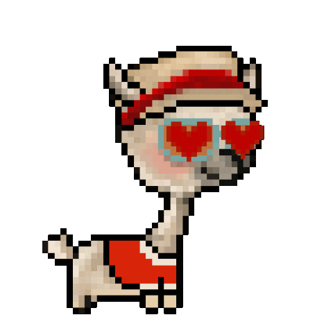 Pixel Travelling Sticker