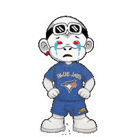 Sad Blue Jays Sticker by Zhot