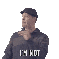 Brianslewis Iamnot Sticker by zoefannet