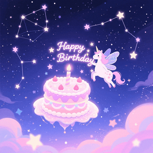 llwuStudio01 giphygifmaker celebration birthday cake GIF