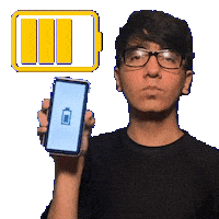 Powered Up Phone Sticker