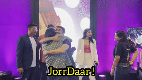 Event Hug GIF by Digital Pratik