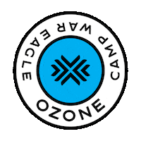Ozone Cwe Sticker by Camp War Eagle
