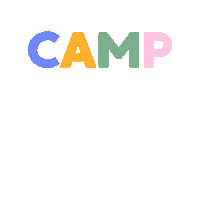 CampWarEagle fun summer camping camp Sticker