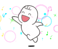 mamypokobr happy dance happy dance mamypoko Sticker