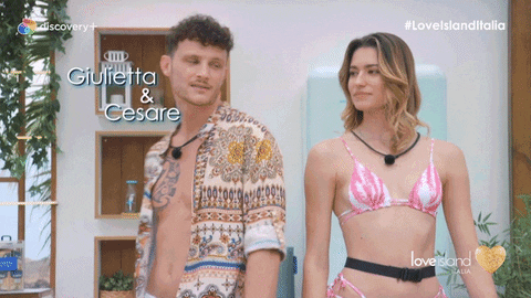 LoveIslandItalia giphyupload reaction love beach GIF