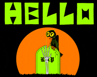 Halloween Hello GIF by Studios 2016