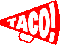 Taco Sticker by Hobbykokken