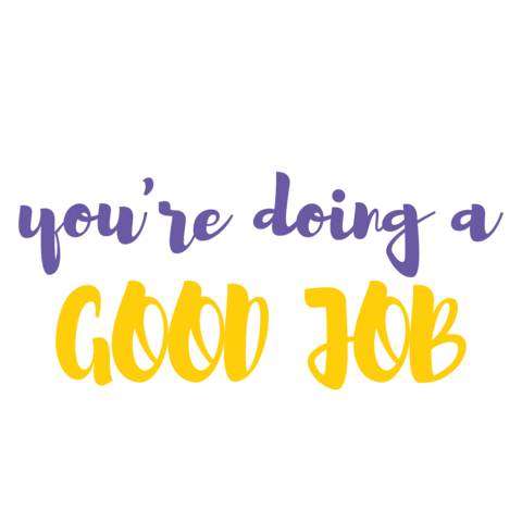 Isiasia Good Job Sticker by BX Rink