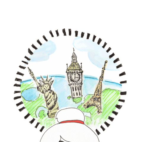TravelwithMeandSee travel kids rain nyc Sticker