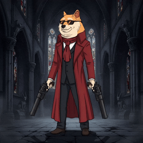 Dual Wielding Shiba Inu GIF by Doge Pound