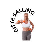Workout Motion Sticker by Gittemiasallling