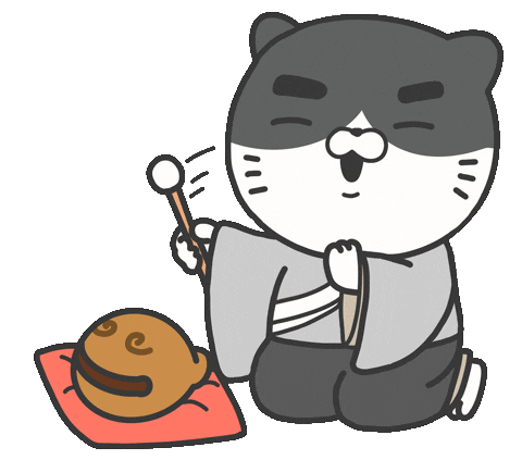Cat Relax Sticker