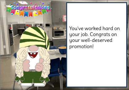Congratulations Gnome GIF