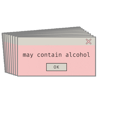 Drunk Party Sticker by Relatably Unstable