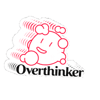 Sac Overthinker Sticker by Coca-ColaEME