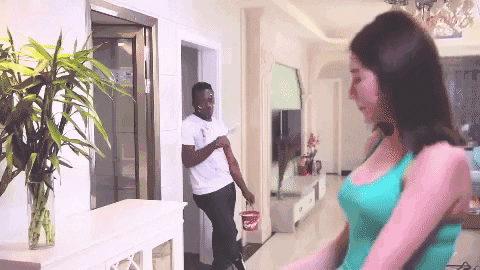 flirting GIF